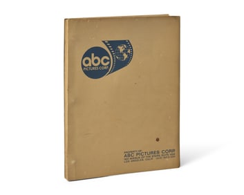 [Entertainment] Allen, Jay Presson. Original Film Script for Cabaret
