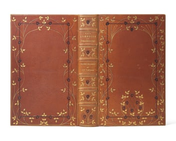 [Fine Bindings] [Zahn, Otto] Beaumont, Francis, and John Fletcher. Fifty Comedies and Tragedies...