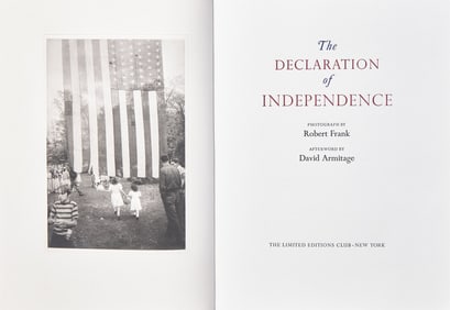 [Limited Editions Club]. The Declaration of Independence