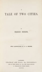 [Literature] Dickens, Charles. A Tale of Two Cities