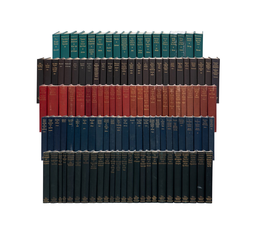 [Literature] [Lakeside Classics] A Complete Collection of 117 titles published in R.R. Donnelley's (1 of 1)