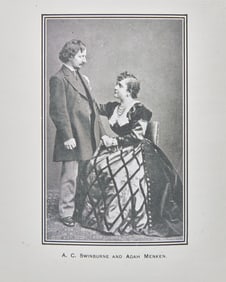 [Literature] Swinburne, Algernon Charles. Adah Isaacs Menken A Fragment Of Autobiography