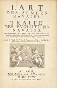 [Military History] Hoste, P. Paul. L'Art des Armees Navales, ou Traite des Evolutions Navales...