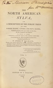 [Natural History] Michaux, F(rancois). Andrew. The North American Sylva, or A Description of the