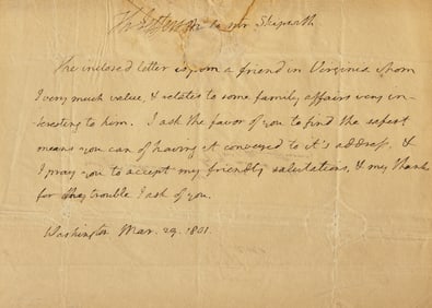 [Presidential] [Jefferson, Thomas]. Tucker, George. The Life of Thomas Jefferson, Third President of
