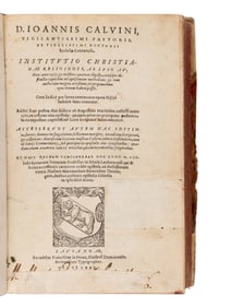 [Religion] Calvin, John. Group of 5 Titles