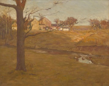 Charles Rosen (American, 1878-1950) Late Sunlight, 1907