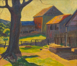 Bernard Badura (American, 1896-1986) Summer Pasture