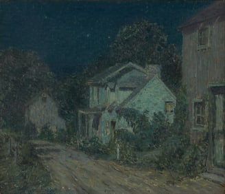 George William Sotter (American, 1879-1953) Country Road at Twilight, 1916