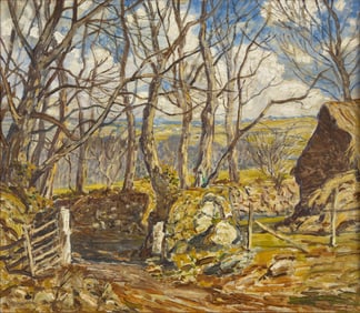 Walter Elmer Schofield (American, 1867-1944) Woodland Vista