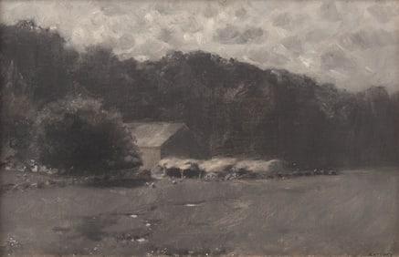 William Langson Lathrop (American, 1859-1938) Painesville Farm, c. 1884
