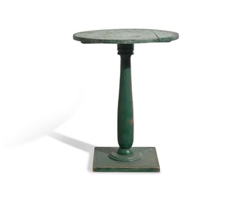 A Green-Painted Stand