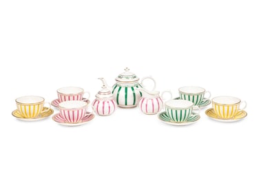 A Thomas Goode Porcelain Tea Service