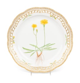 Two Royal Copenhagen Flora Danica Porcelain Table Articles