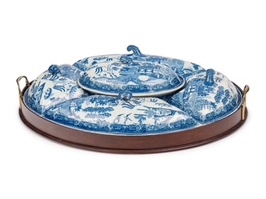An English Transferware Supper Set