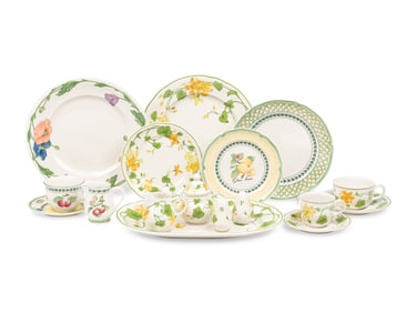 An Assembled Group of Villeroy and Boch Porcelain Dinnerware
