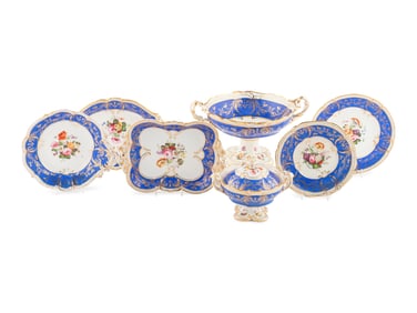 A Sèvres Style Porcelain Dessert Service