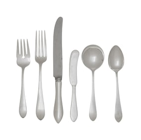 An American Silver Flatware Service