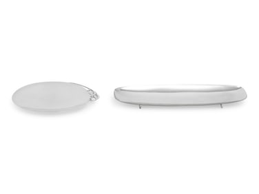 An American Silver Dish