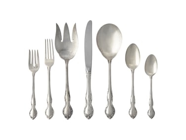 An American Silver Flatware Service