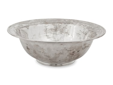 An American Arts and Crafts Silver Bowl