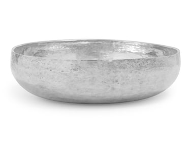 A Peruvian Hammered Silver Bowl