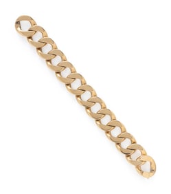 CARTIER, YELLOW GOLD LINK BRACELET