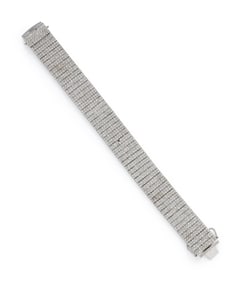WHITE GOLD AND DIAMOND BRACELET