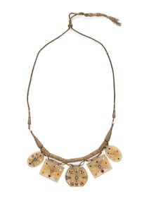 JADE AND GEMSTONE MUGHAL NECKLACE