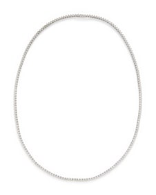 ROBERTO COIN, DIAMOND LINE NECKLACE