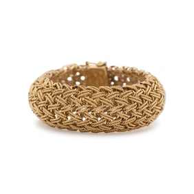 TIFFANY & CO., YELLOW GOLD BRACELET