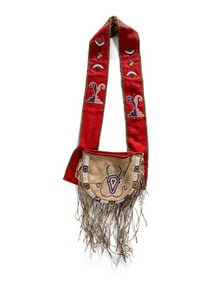 Prairie Beaded Shot Pouch