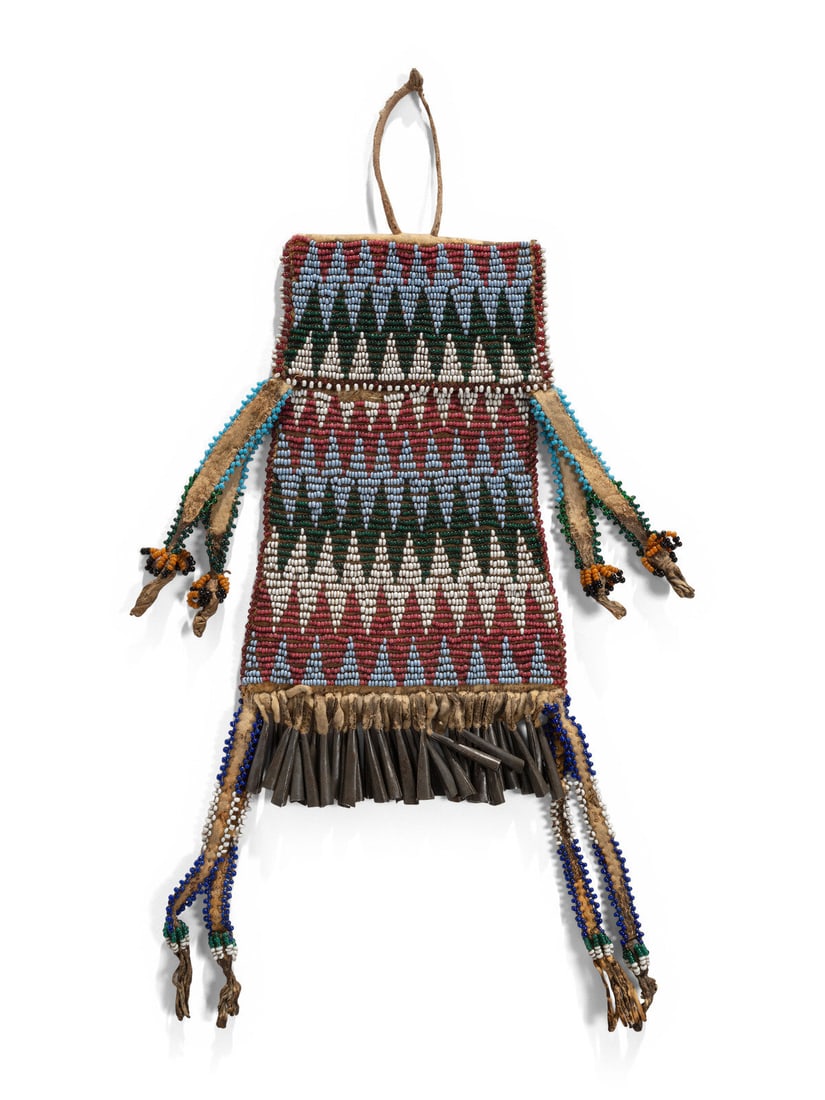 Apache Beaded Strike-a-Light Bag (1 of 2)