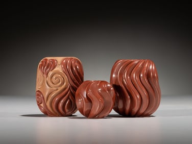 Nancy Youngblood (Santa Clara, b. 1955) Ribbed Pottery