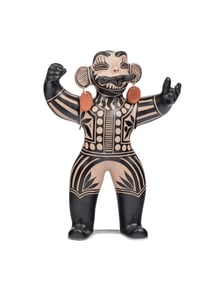 Virgil Ortiz (Cochiti, b. 1969) Pottery Mano Figure, 2013