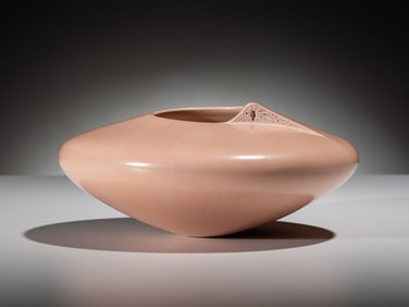 Al Qöyawayma (Hopi, b. 1938) Architectual Pottery Jar, 2015