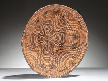 Apache Figural Basket