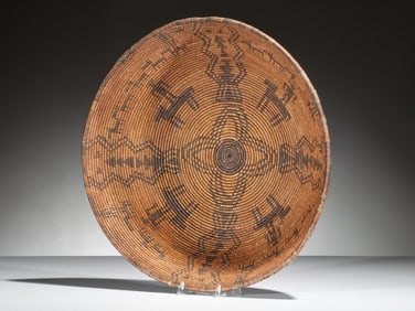 Apache Figural Basket