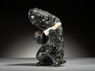 Judas Ullulaqt (Inuit, Taloyoak, 1937-1999) Lady, 1995