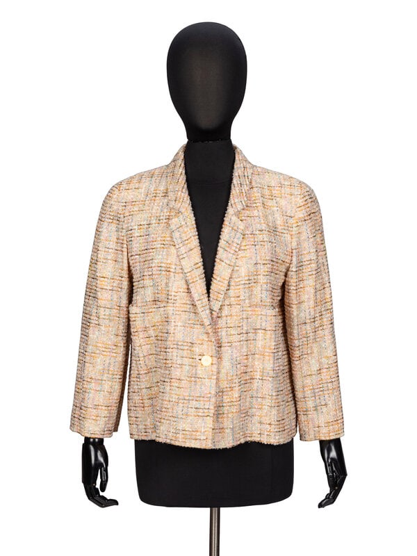 Chanel, Lightweight Tweed Jacket NWT  (1 of 5)