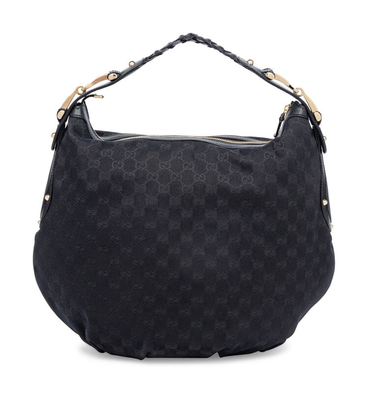 Gucci, Canvas Monogram Hobo Bag  (1 of 4)