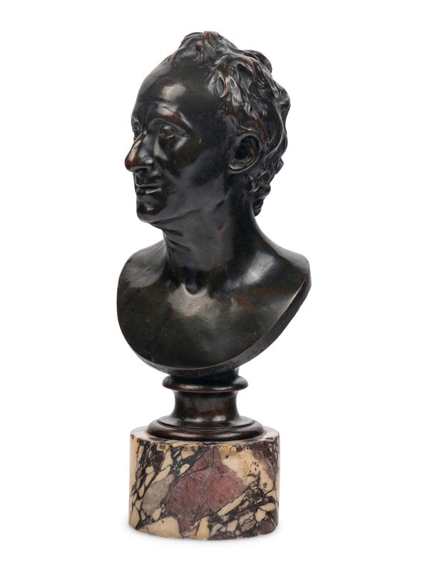 After Jean-Antoine Houdon, 19th Century
Bust of a Diderot (1 of 2)