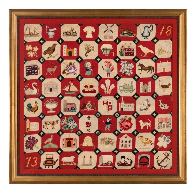 A Victorian Needlepoint Sampler (1 of 3)