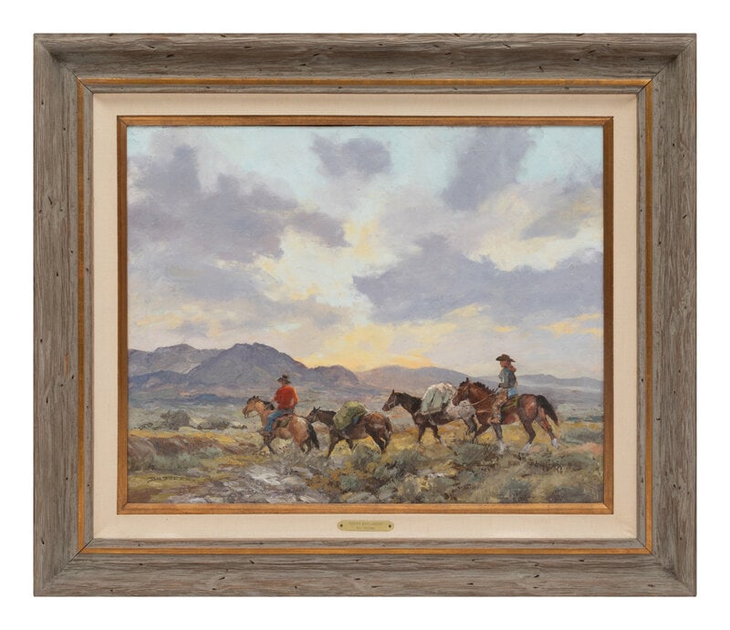 Bill Freeman
(American, b. 1927)
Movin' Along  (1 of 3)