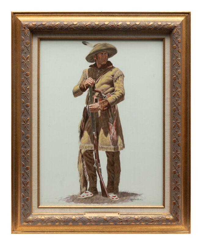 Joe Grandee
(American, b. 1929)
Alone He Walked Uncharted Land (1 of 3)