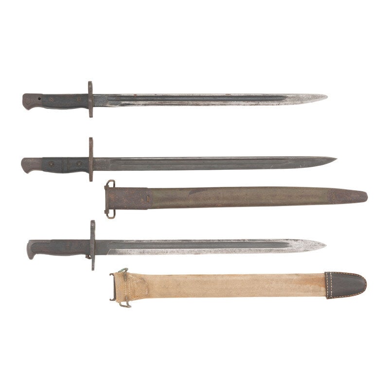 Group of Three WWI Bayonets (1 of 2)