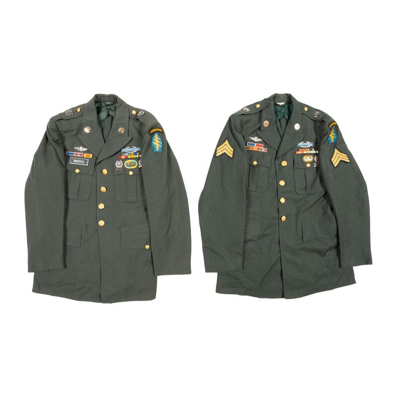 Vietnam War Era 5th Special Forces Grouping Including Class A Jacket Identified to Thomas L. Marich (1 of 6)