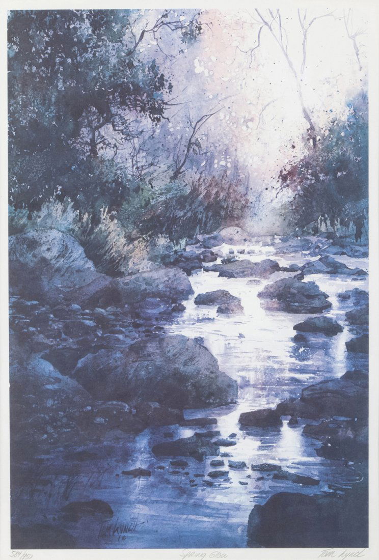 Tom Lynch, (American, 20th century), A Collection of Fo: Tom Lynch (American, 20th century) A Collection of Four Prints each editioned and signed Tom Lynch (lower right) Largest 17 x 24 inches.