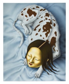 Aya Uekawa (Japanese, b. 1979) Self Portrait as a Melancholic Dog, 2010