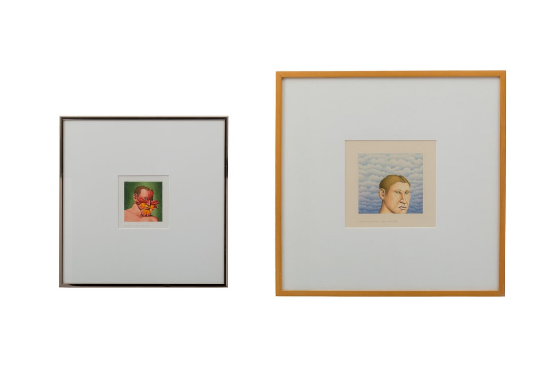 Robert Lostutter, Calanthe, 1980 and Weeping for the Sky, 1980 (a pair of works), 1980 (1 of 6)